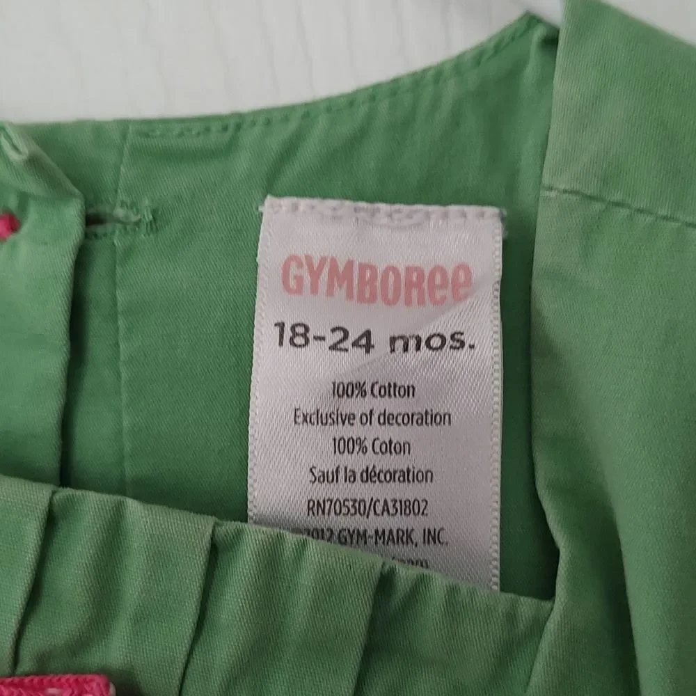 Gymboree green ladybug